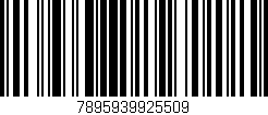 Código de barras (EAN, GTIN, SKU, ISBN): '7895939925509'