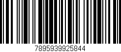 Código de barras (EAN, GTIN, SKU, ISBN): '7895939925844'