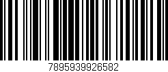 Código de barras (EAN, GTIN, SKU, ISBN): '7895939926582'