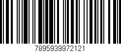 Código de barras (EAN, GTIN, SKU, ISBN): '7895939972121'
