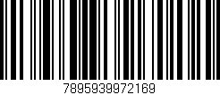 Código de barras (EAN, GTIN, SKU, ISBN): '7895939972169'