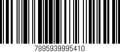 Código de barras (EAN, GTIN, SKU, ISBN): '7895939995410'