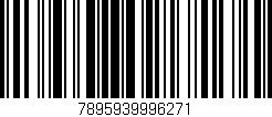 Código de barras (EAN, GTIN, SKU, ISBN): '7895939996271'