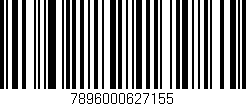 Código de barras (EAN, GTIN, SKU, ISBN): '7896000627155'