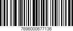 Código de barras (EAN, GTIN, SKU, ISBN): '7896000677136'