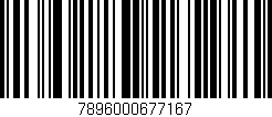Código de barras (EAN, GTIN, SKU, ISBN): '7896000677167'