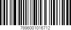 Código de barras (EAN, GTIN, SKU, ISBN): '7896001016712'