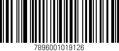 Código de barras (EAN, GTIN, SKU, ISBN): '7896001019126'
