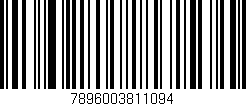Código de barras (EAN, GTIN, SKU, ISBN): '7896003811094'