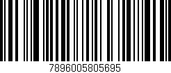 Código de barras (EAN, GTIN, SKU, ISBN): '7896005805695'