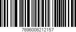 Código de barras (EAN, GTIN, SKU, ISBN): '7896006212157'