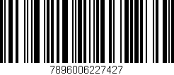 Código de barras (EAN, GTIN, SKU, ISBN): '7896006227427'