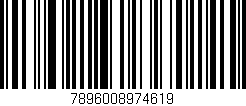 Código de barras (EAN, GTIN, SKU, ISBN): '7896008974619'