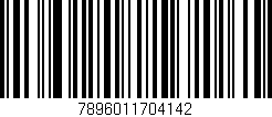 Código de barras (EAN, GTIN, SKU, ISBN): '7896011704142'