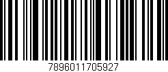 Código de barras (EAN, GTIN, SKU, ISBN): '7896011705927'