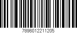Código de barras (EAN, GTIN, SKU, ISBN): '7896012211205'