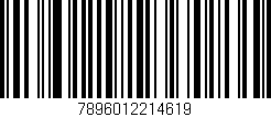 Código de barras (EAN, GTIN, SKU, ISBN): '7896012214619'