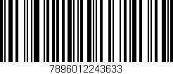 Código de barras (EAN, GTIN, SKU, ISBN): '7896012243633'