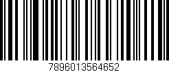 Código de barras (EAN, GTIN, SKU, ISBN): '7896013564652'