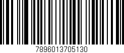 Código de barras (EAN, GTIN, SKU, ISBN): '7896013705130'