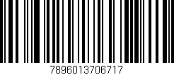 Código de barras (EAN, GTIN, SKU, ISBN): '7896013706717'