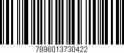 Código de barras (EAN, GTIN, SKU, ISBN): '7896013730422'