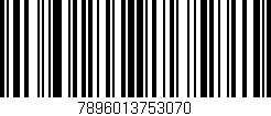 Código de barras (EAN, GTIN, SKU, ISBN): '7896013753070'