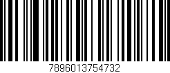 Código de barras (EAN, GTIN, SKU, ISBN): '7896013754732'
