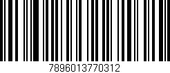 Código de barras (EAN, GTIN, SKU, ISBN): '7896013770312'