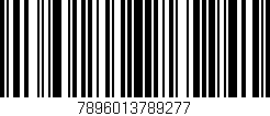 Código de barras (EAN, GTIN, SKU, ISBN): '7896013789277'