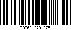 Código de barras (EAN, GTIN, SKU, ISBN): '7896013791775'