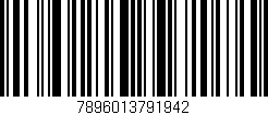Código de barras (EAN, GTIN, SKU, ISBN): '7896013791942'