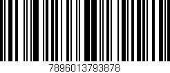 Código de barras (EAN, GTIN, SKU, ISBN): '7896013793878'