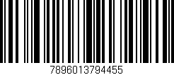 Código de barras (EAN, GTIN, SKU, ISBN): '7896013794455'