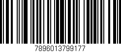 Código de barras (EAN, GTIN, SKU, ISBN): '7896013799177'