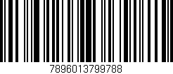 Código de barras (EAN, GTIN, SKU, ISBN): '7896013799788'