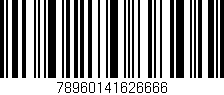 Código de barras (EAN, GTIN, SKU, ISBN): '78960141626666'