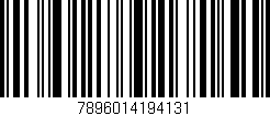 Código de barras (EAN, GTIN, SKU, ISBN): '7896014194131'