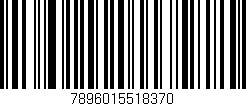 Código de barras (EAN, GTIN, SKU, ISBN): '7896015518370'