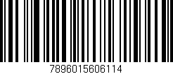 Código de barras (EAN, GTIN, SKU, ISBN): '7896015606114'