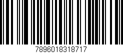 Código de barras (EAN, GTIN, SKU, ISBN): '7896018318717'