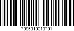 Código de barras (EAN, GTIN, SKU, ISBN): '7896018318731'