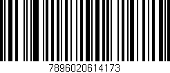 Código de barras (EAN, GTIN, SKU, ISBN): '7896020614173'