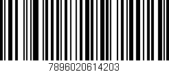 Código de barras (EAN, GTIN, SKU, ISBN): '7896020614203'