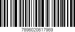 Código de barras (EAN, GTIN, SKU, ISBN): '7896020617969'