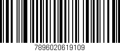 Código de barras (EAN, GTIN, SKU, ISBN): '7896020619109'