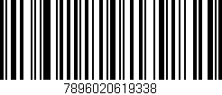 Código de barras (EAN, GTIN, SKU, ISBN): '7896020619338'