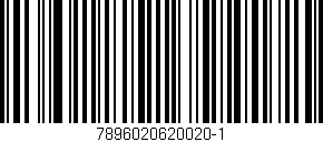 Código de barras (EAN, GTIN, SKU, ISBN): '7896020620020-1'
