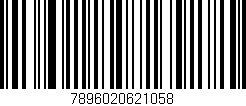 Código de barras (EAN, GTIN, SKU, ISBN): '7896020621058'