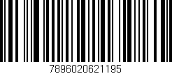 Código de barras (EAN, GTIN, SKU, ISBN): '7896020621195'